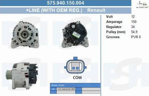 PSH 575.940.150.004 - Ģenerators adetalas.lv