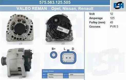 PSH 575.563.125.505 - Ģenerators adetalas.lv