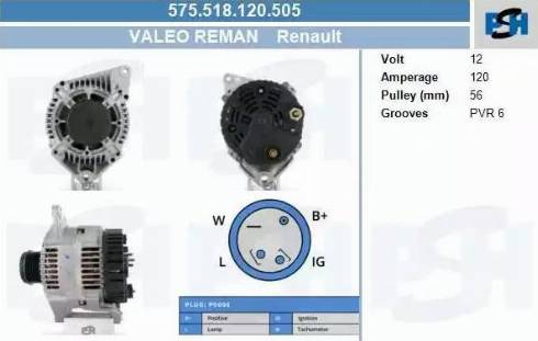 PSH 575.518.120.505 - Ģenerators adetalas.lv