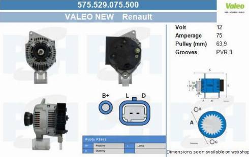 PSH 575.529.075.500 - Ģenerators adetalas.lv