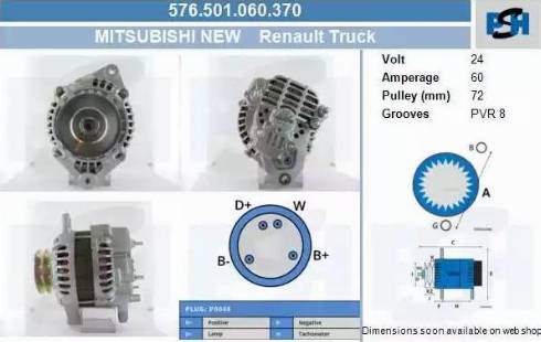 PSH 576.501.060.370 - Ģenerators adetalas.lv