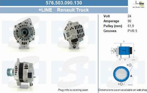 PSH 576.503.090.130 - Ģenerators adetalas.lv