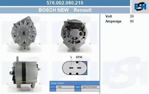 PSH 576.002.080.210 - Ģenerators adetalas.lv