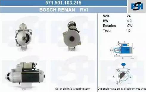 PSH 571.501.103.215 - Starteris adetalas.lv