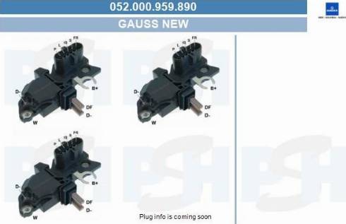 PSH 052.000.959.890 - Ģeneratora sprieguma regulators adetalas.lv