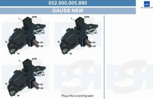 PSH 052.000.005.890 - Ģeneratora sprieguma regulators adetalas.lv