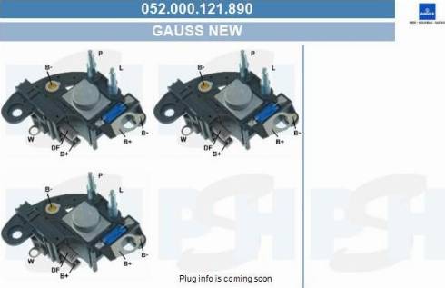 PSH 052.000.121.890 - Ģeneratora sprieguma regulators adetalas.lv