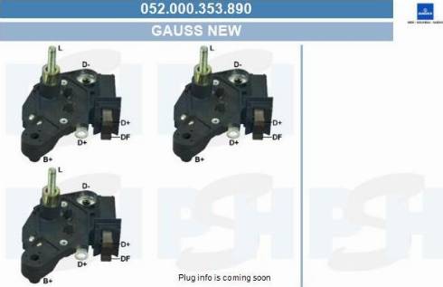 PSH 052.000.353.890 - Ģeneratora sprieguma regulators adetalas.lv