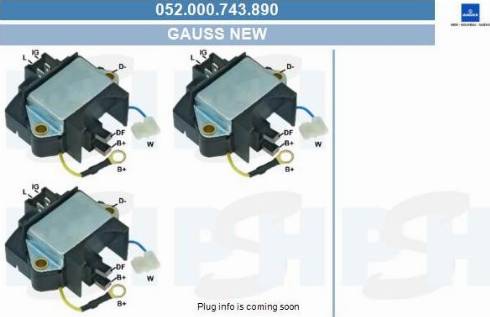 PSH 052.000.743.890 - Ģeneratora sprieguma regulators adetalas.lv