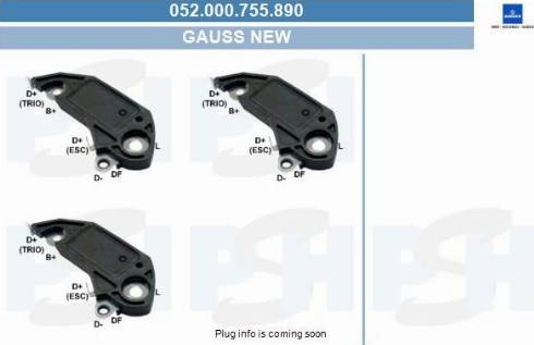 PSH 052.000.755.890 - Ģeneratora sprieguma regulators adetalas.lv