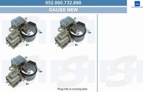 PSH 052.000.732.890 - Ģeneratora sprieguma regulators adetalas.lv