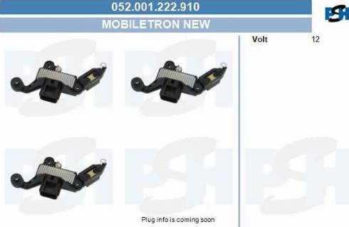 PSH 052.001.222.910 - Ģeneratora sprieguma regulators adetalas.lv