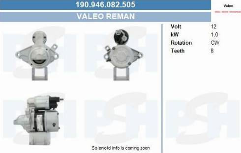 PSH 190.946.082.505 - Starteris adetalas.lv