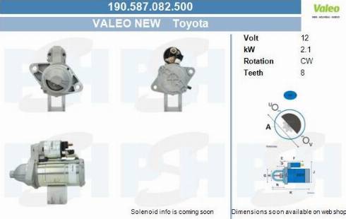 PSH 190.587.082.500 - Starteris adetalas.lv