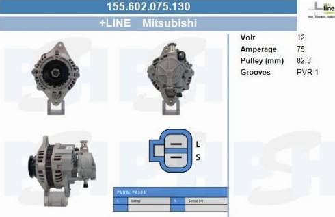 PSH 155.602.075.130 - Ģenerators adetalas.lv