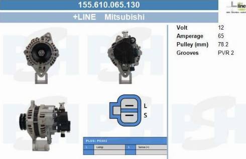 PSH 155.610.065.130 - Ģenerators adetalas.lv