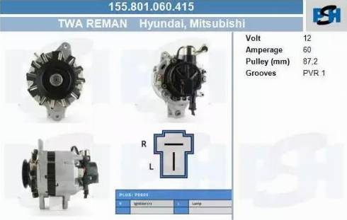 PSH 155.801.060.415 - Ģenerators adetalas.lv