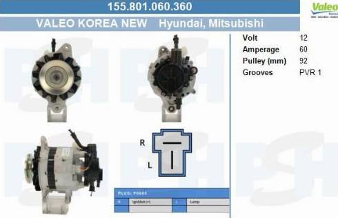 PSH 155.801.060.360 - Ģenerators adetalas.lv