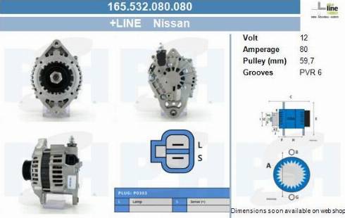 PSH 165.532.080.080 - Ģenerators adetalas.lv