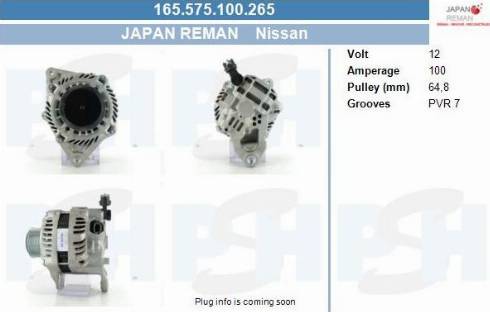 PSH 165.575.100.265 - Ģenerators adetalas.lv