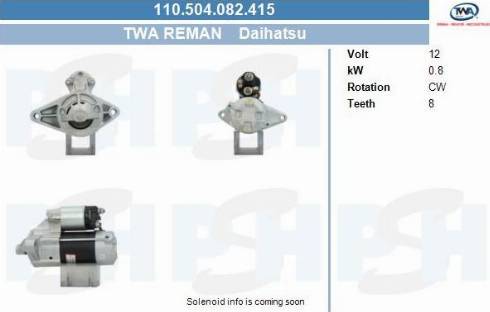 PSH 110.504.082.415 - Starteris adetalas.lv