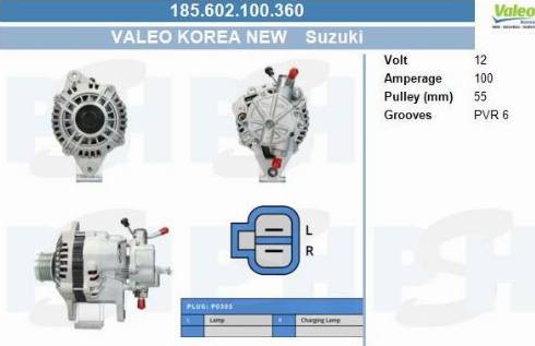 PSH 185.602.100.360 - Ģenerators adetalas.lv