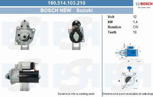 PSH 180.514.103.210 - Starteris adetalas.lv