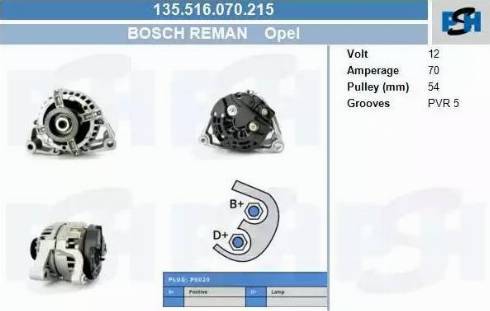 PSH 135.516.070.215 - Ģenerators adetalas.lv