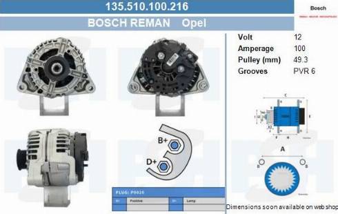 PSH 135.510.100.216 - Ģenerators adetalas.lv