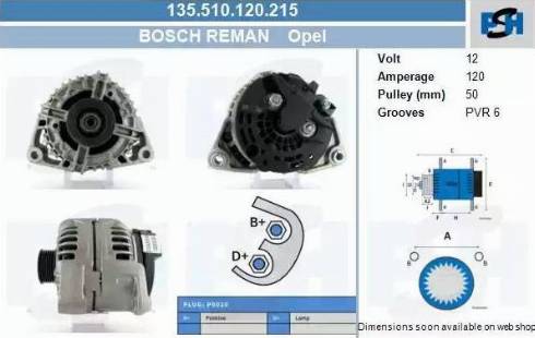 PSH 135.510.120.215 - Ģenerators adetalas.lv