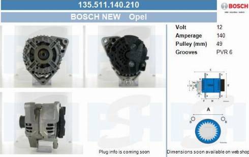 PSH 135.511.140.210 - Ģenerators adetalas.lv