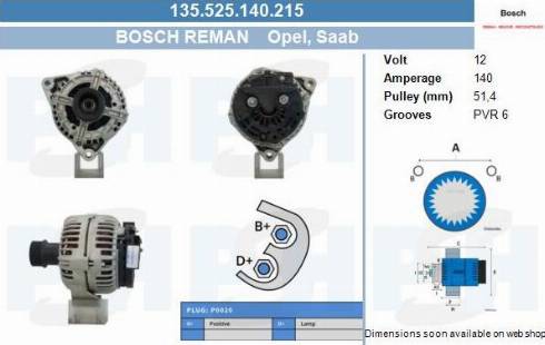 PSH 135.525.140.215 - Ģenerators adetalas.lv