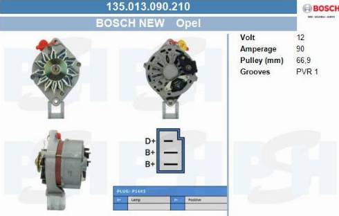 PSH 135.013.090.210 - Ģenerators adetalas.lv