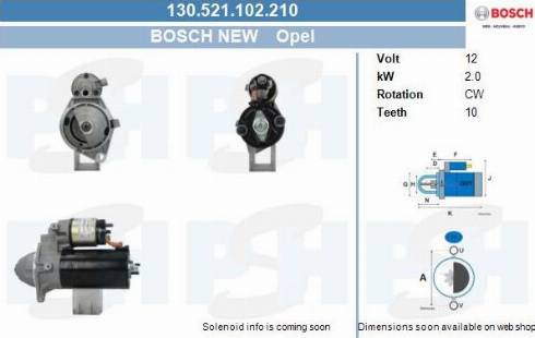 PSH 130.521.102.210 - Starteris adetalas.lv