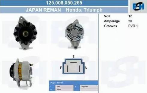 PSH 125.008.050.265 - Ģenerators adetalas.lv