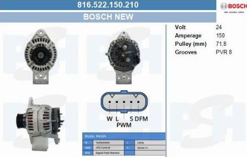 PSH 816.522.150.210 - Ģenerators adetalas.lv