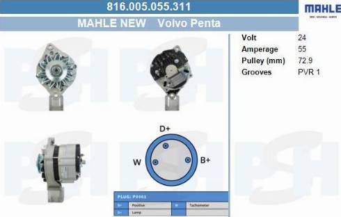 PSH 816.005.055.311 - Ģenerators adetalas.lv