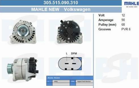 PSH 305.515.090.310 - Ģenerators adetalas.lv