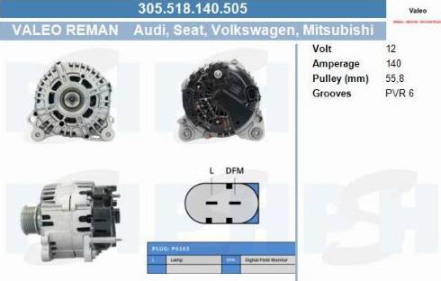 PSH 305.518.140.505 - Ģenerators adetalas.lv