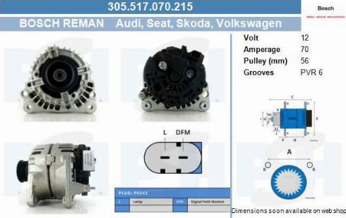 PSH 305.517.070.215 - Ģenerators adetalas.lv