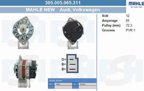 PSH 305.005.065.311 - Ģenerators adetalas.lv