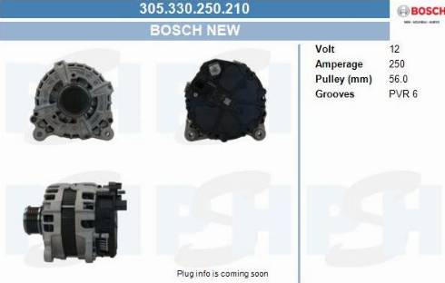 PSH 305.330.250.210 - Ģenerators adetalas.lv