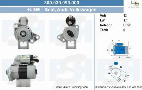 PSH 300.530.093.000 - Starteris adetalas.lv