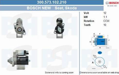 PSH 300.573.102.210 - Starteris adetalas.lv