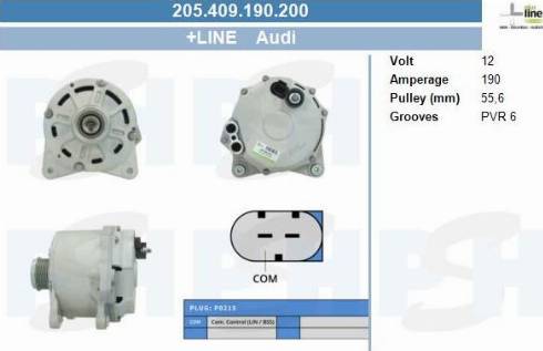 PSH 205.409.190.200 - Ģenerators adetalas.lv