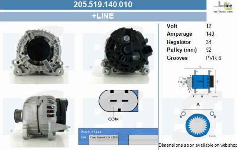 PSH 205.519.140.010 - Ģenerators adetalas.lv