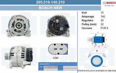 PSH 205.519.140.210 - Ģenerators adetalas.lv