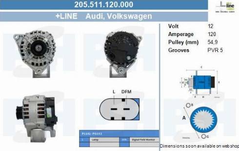 PSH 205.511.120.000 - Ģenerators adetalas.lv