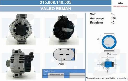 PSH 215.908.140.505 - Ģenerators adetalas.lv