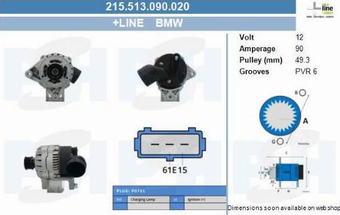 PSH 215.513.090.020 - Ģenerators adetalas.lv